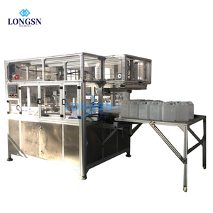 Automatic plastic pet bottle packing machine with plastic bags
